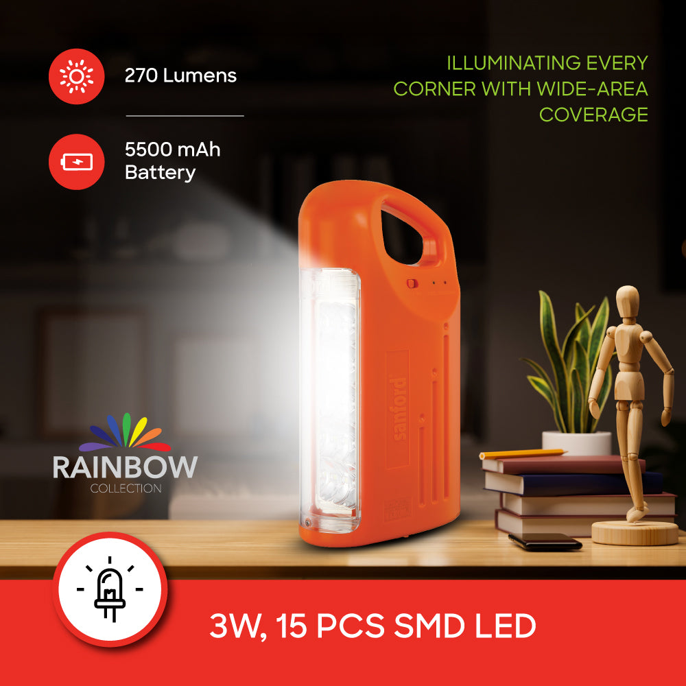 Sanford 3W Emergency Lantern with 15 LEDs and 100 Hour Runtime | SF469EL - buysanford